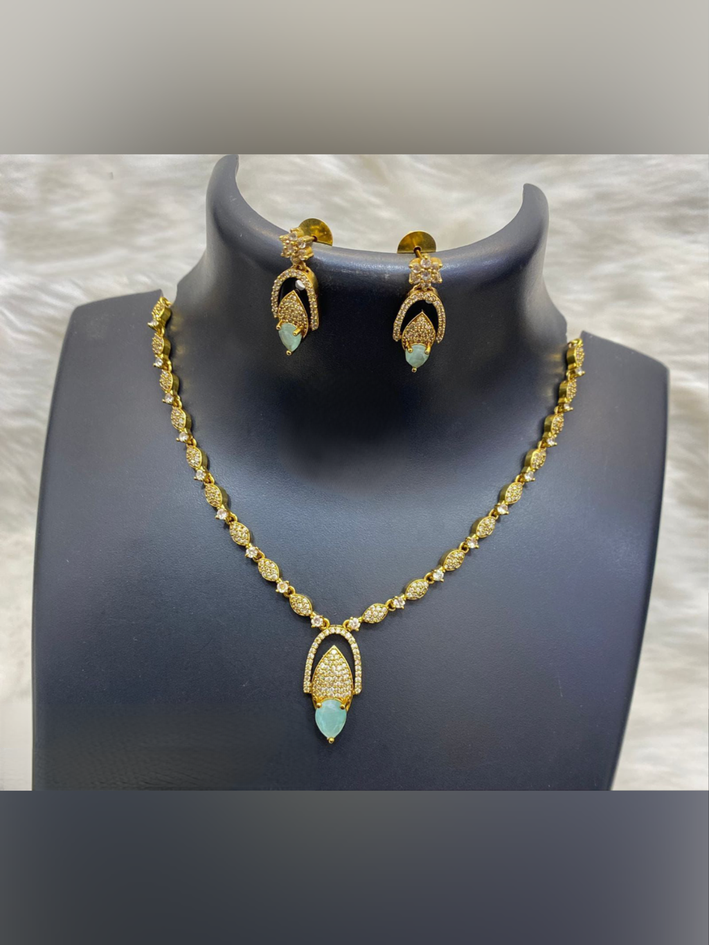 CZ Contemporary Necklace