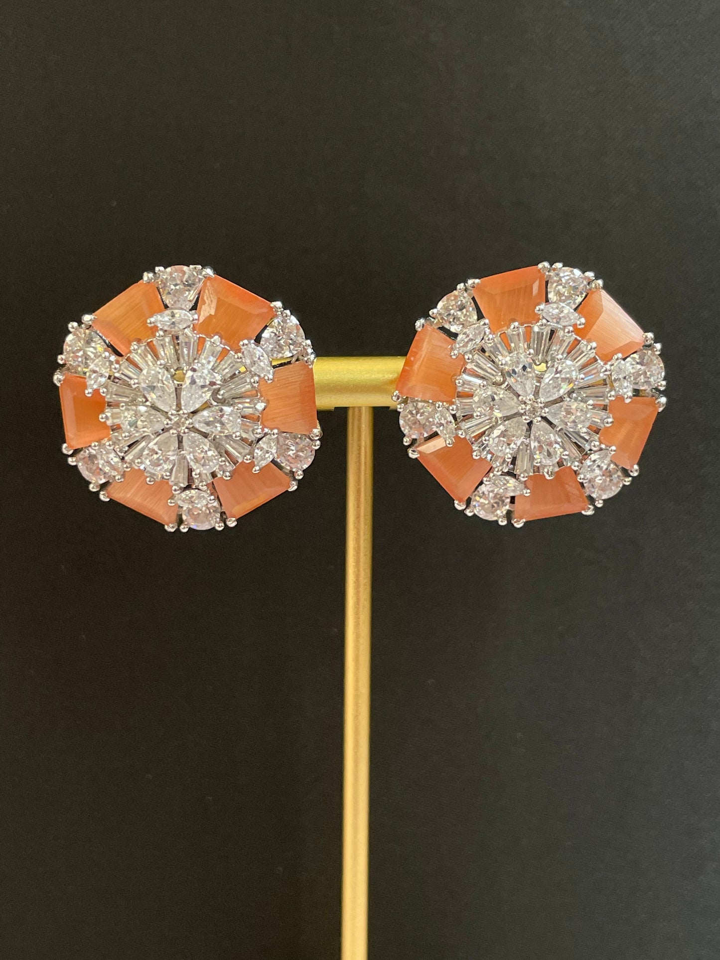 AD Earrings - Flower