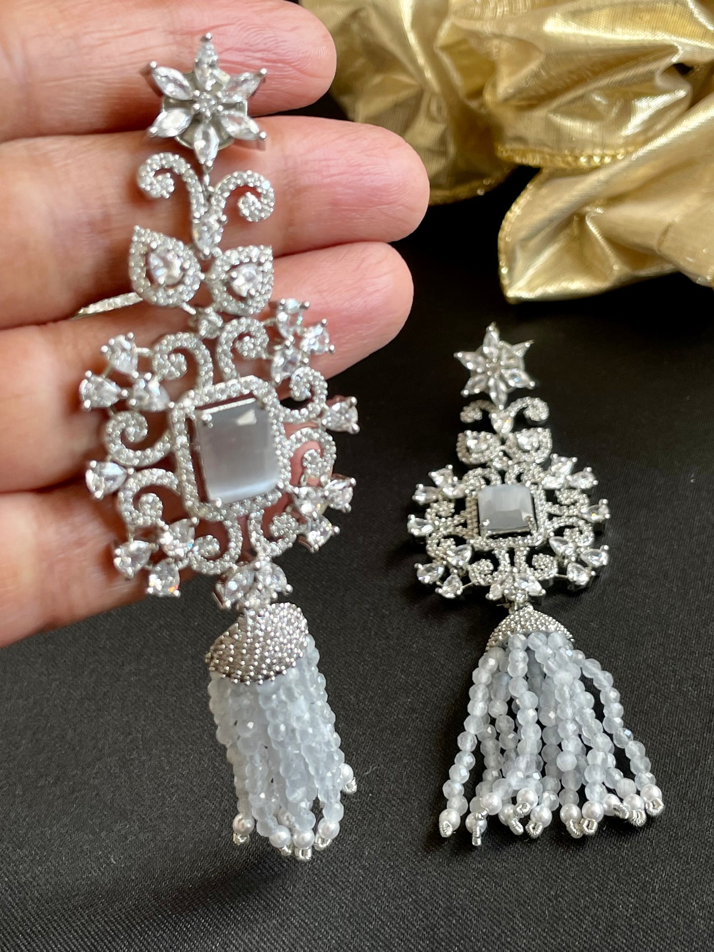 Statement AD Earrings