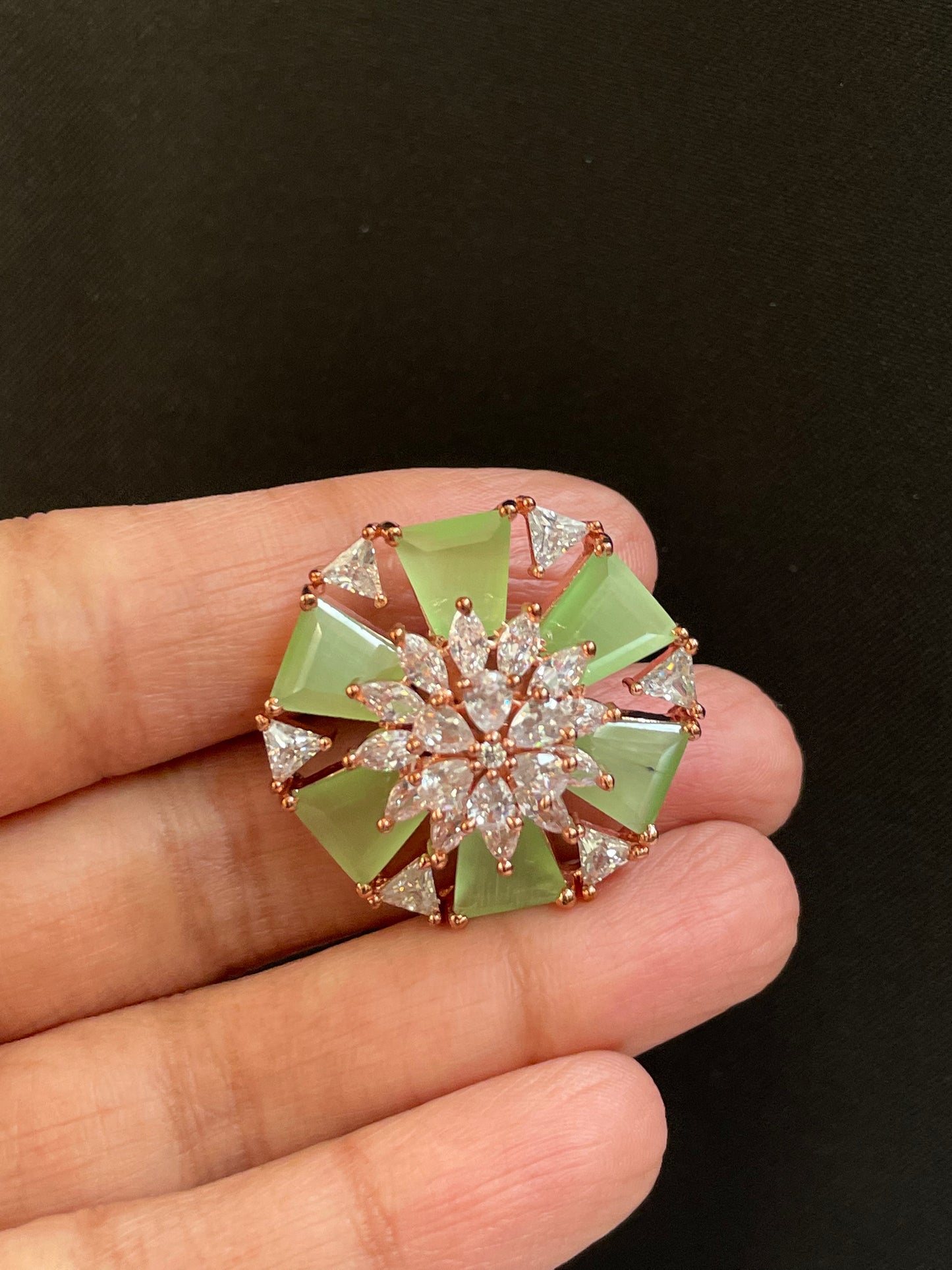 AD Earrings - Flower