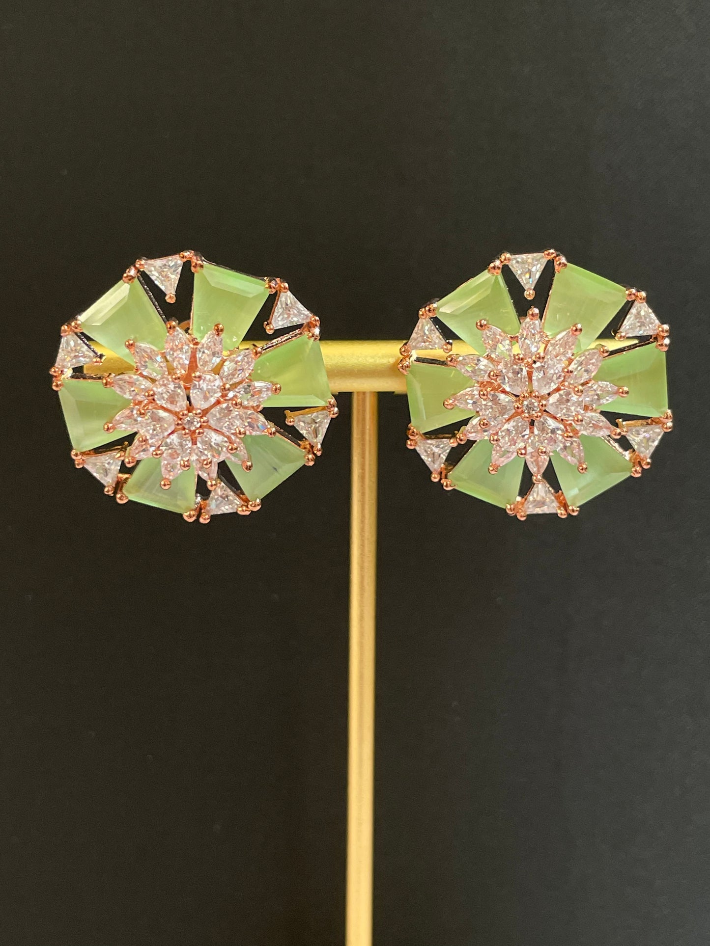 AD Earrings - Flower