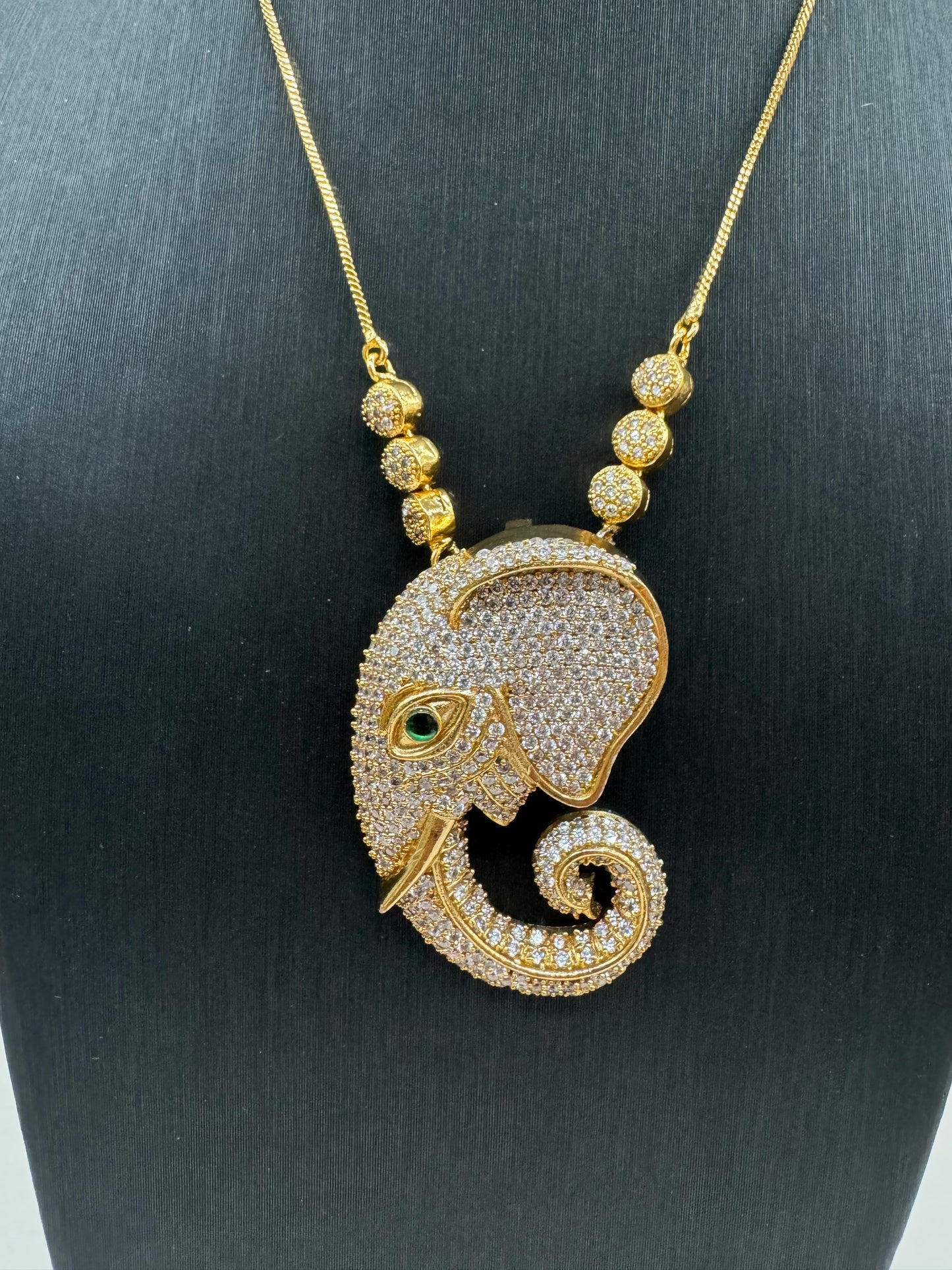 Elephant Pendant Necklace