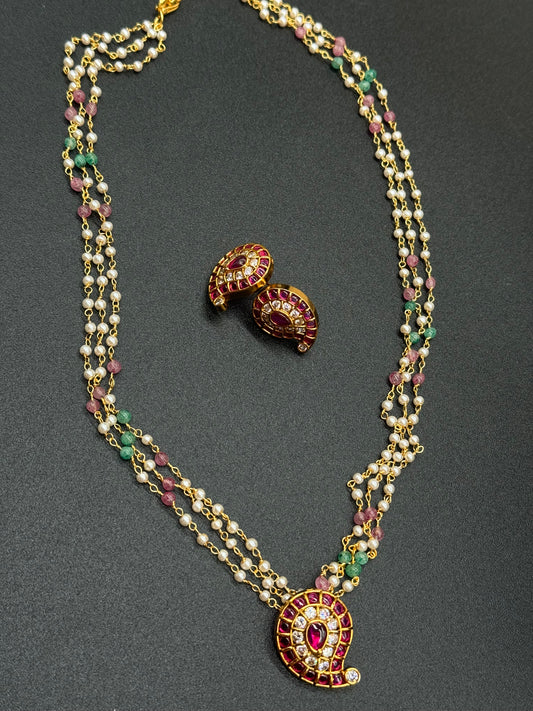 Paisley Pendant Necklace