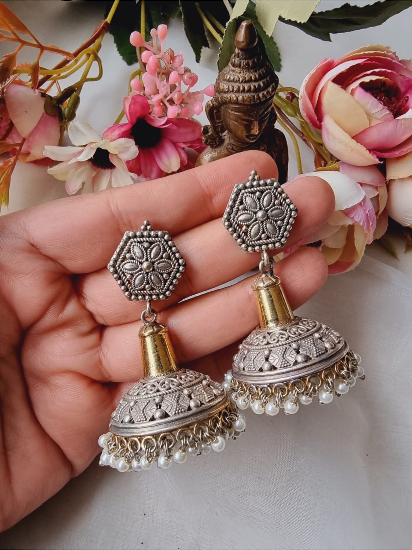 Dual Tone Jhumka