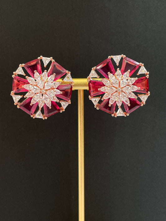 AD Earrings - Flower