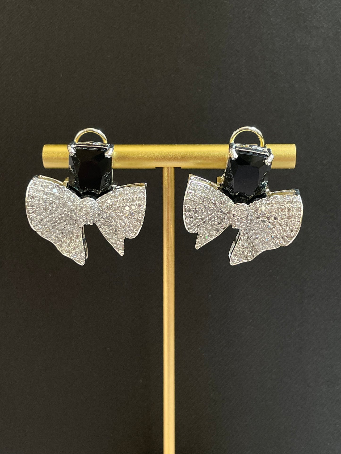 AD Earrings - Bow