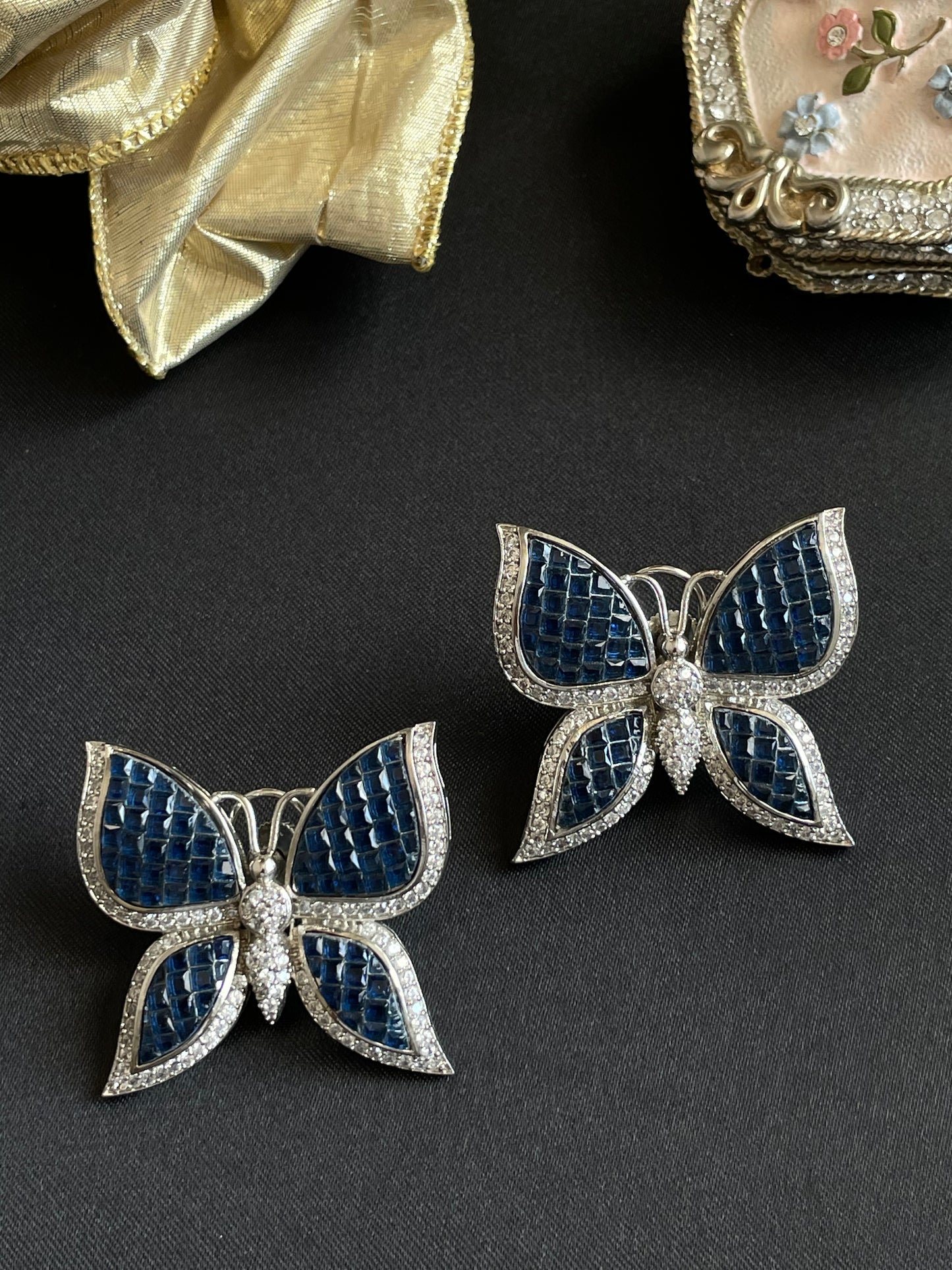 AD Butterfly Earrings