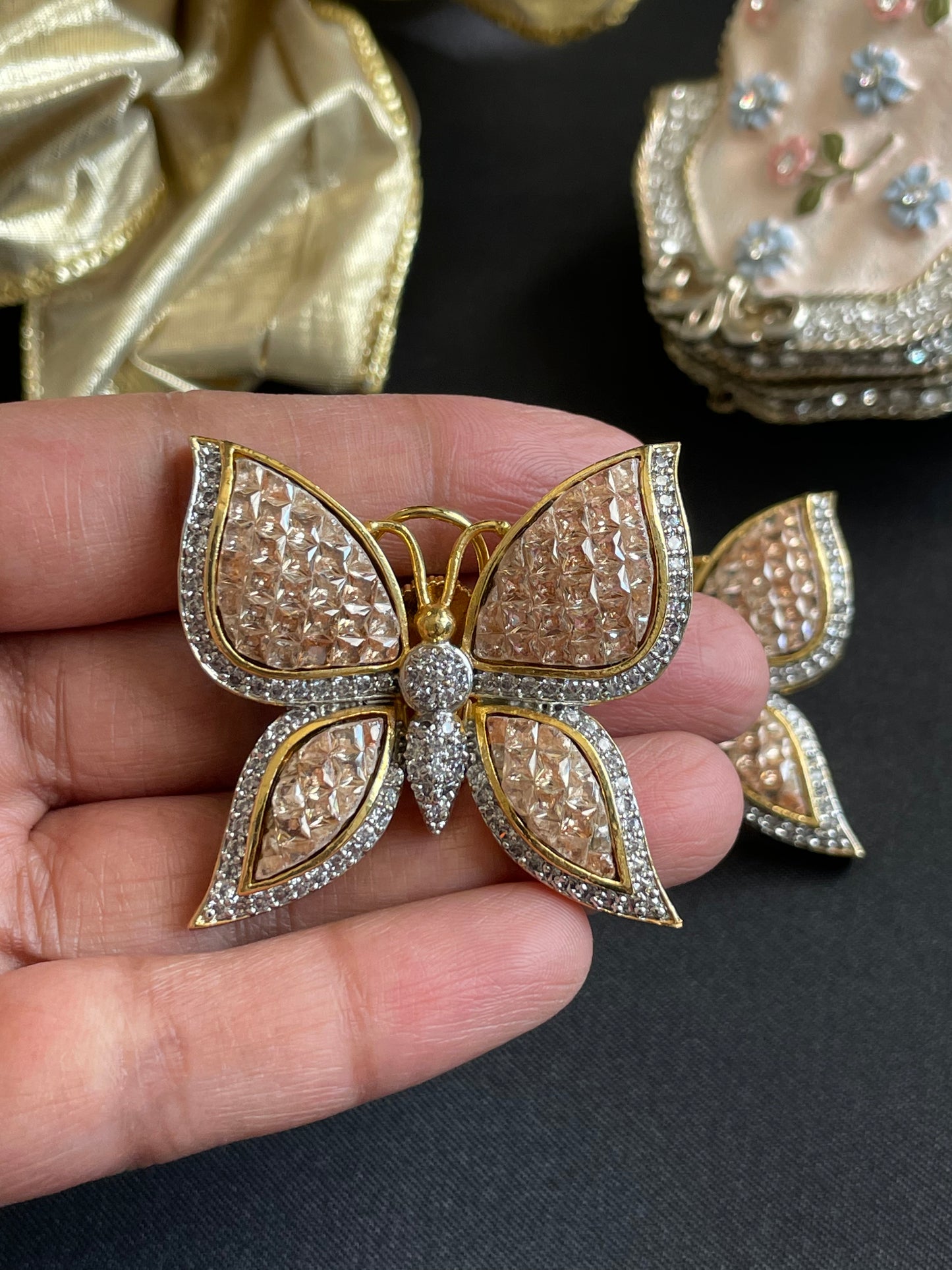 AD Butterfly Earrings